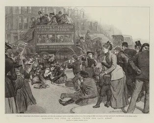 Recogiendo Leña en Londres, Cuando el Gato No Está